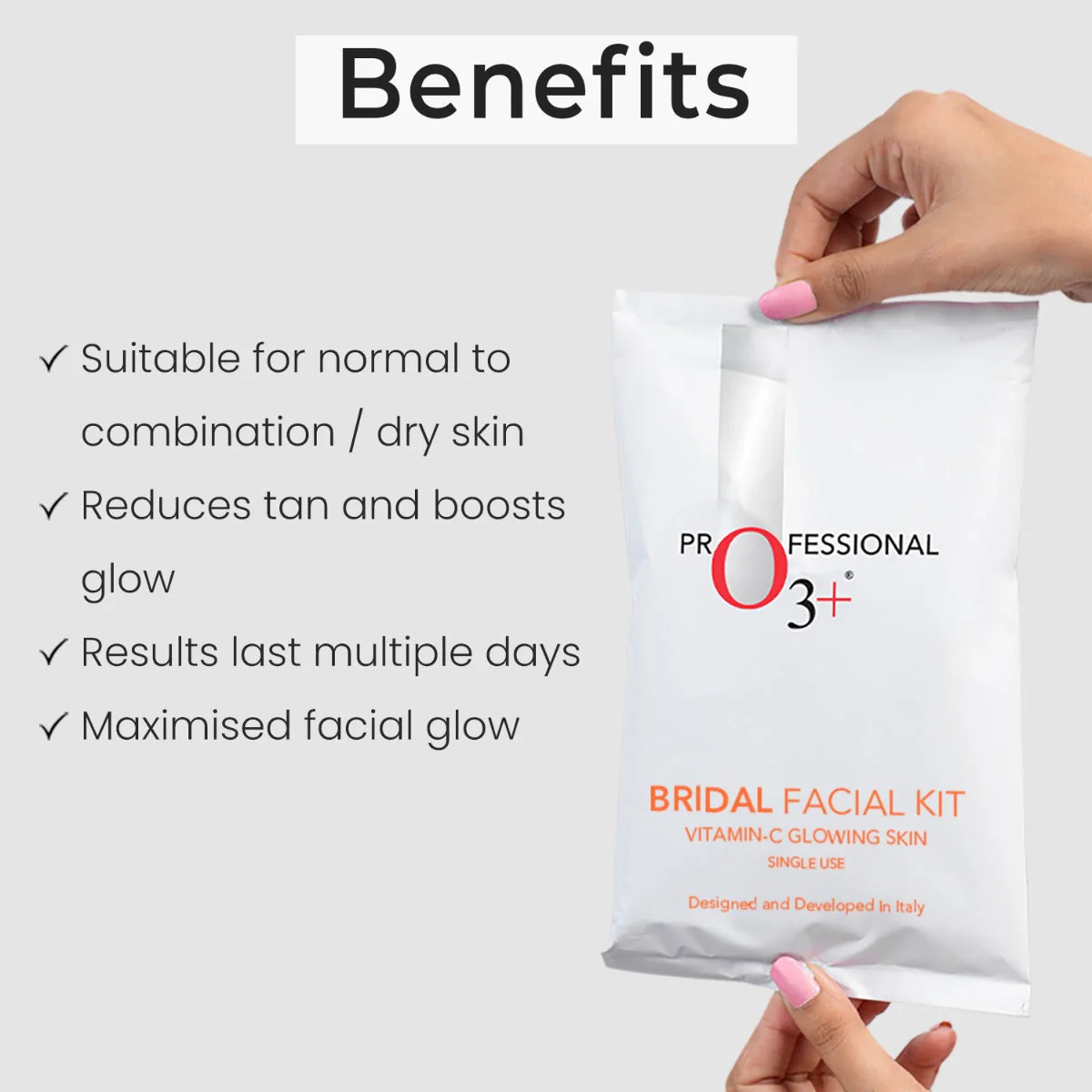 Bridal Facial Kit Vitamin C Glowing Skin (136gm)
