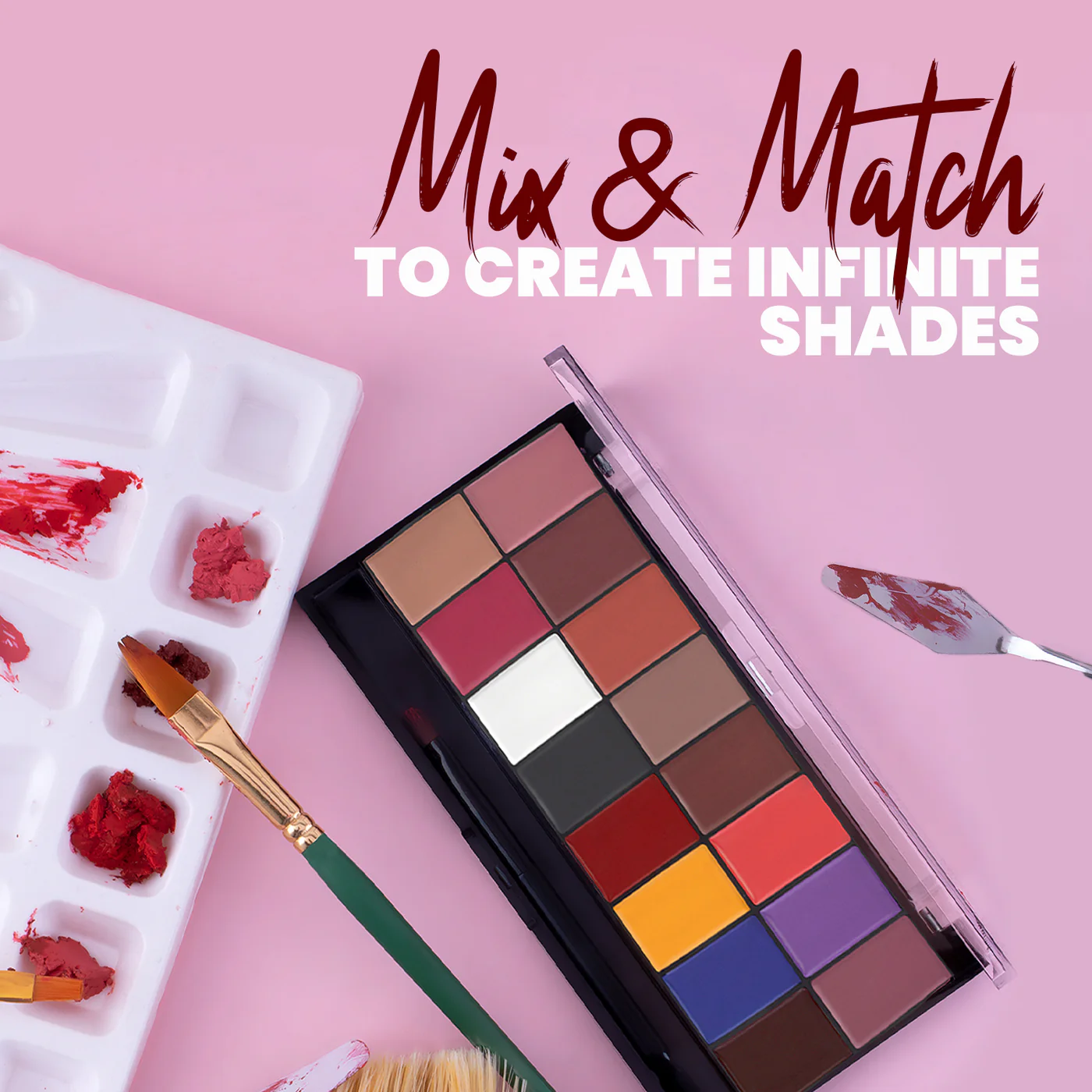 MARS Infinity Demi Matte Lip Palette